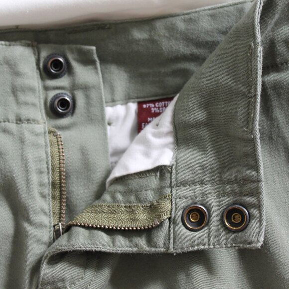 90s - y2k Vintage Nevada (Wal-Mart) Cargo Midi Skirt 28" - Picture 3 of 10